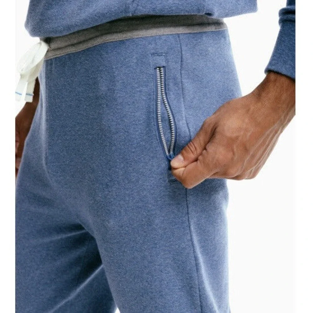 New $100 Southern Tide Backrush Heather Jogger Seven Seas‎ Blue Men's Size XXL